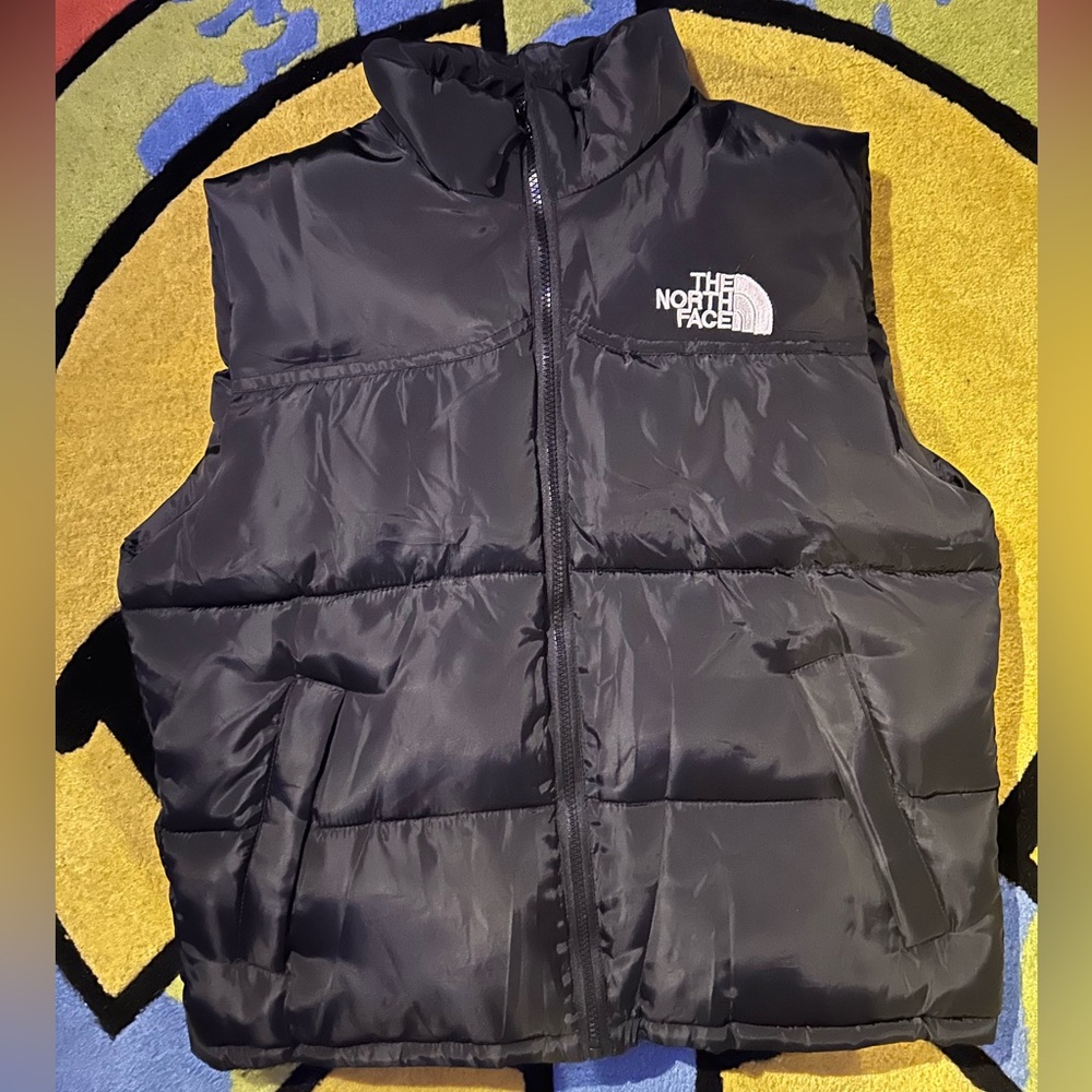 North face puffer vest